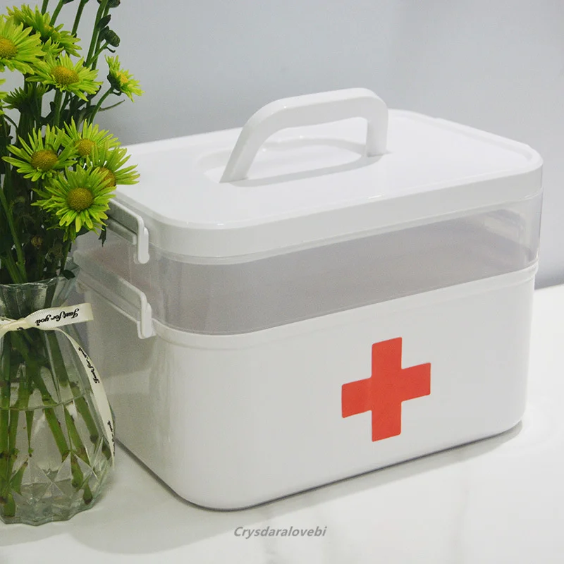 Ящик для лекарств двухуровневый портативный прозрачный, маленький контейнер для лекарств, белый, домашний
Ящик для лекарств двухуровневый портативный прозрачный, маленький контейнер для лекарств, белый, домашний