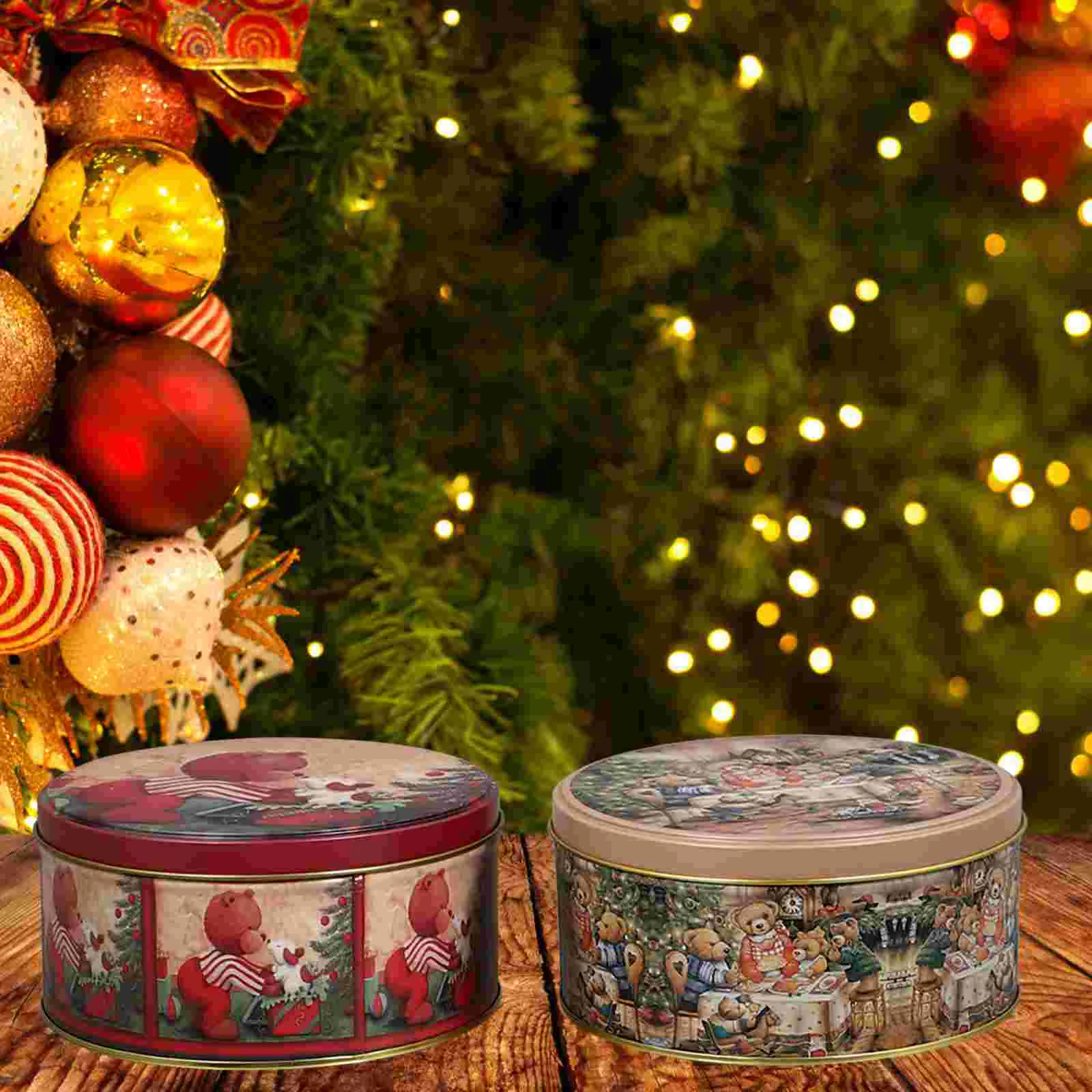 Christmas Tinplate Cases Candy Biscuit Storage Cases Cookie Boxes Tinplate Christmas Candy Gift Box (Mixed Style)
Christmas Tinplate Cases Candy Biscuit Storage Cases Cookie Boxes Tinplate Christmas Candy Gift Box (Mixed Style)