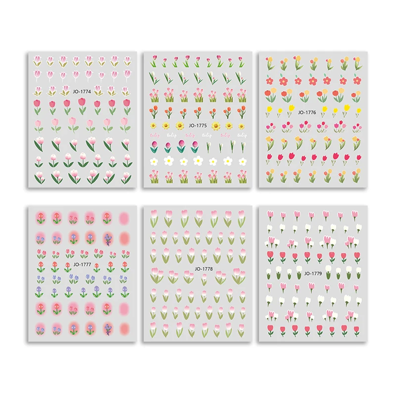 10PCS Spring Pink Flowers Nail Stickers 3D Design Nail Art Decoration Decals Art JO Series Stickers
10PCS Spring Pink Flowers Nail Stickers 3D Design Nail Art Decoration Decals Art JO Series Stickers