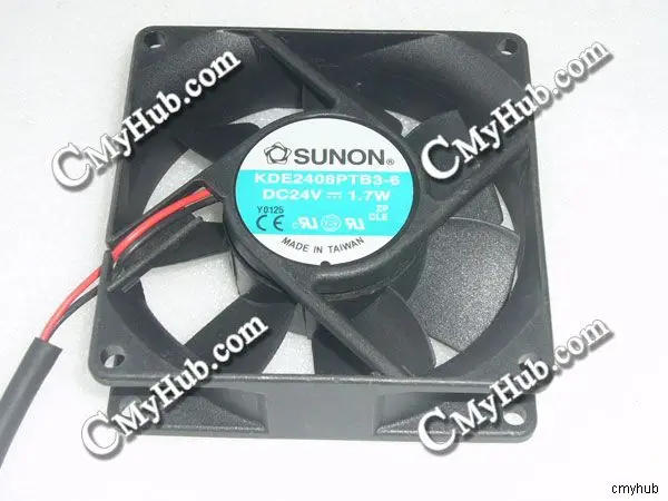 Для SUNON KDE2408PTB3-6 DC24V 1 7 W 8025 8CM 80MM 80x80x25mm 3pin охлаждающий вентилятор