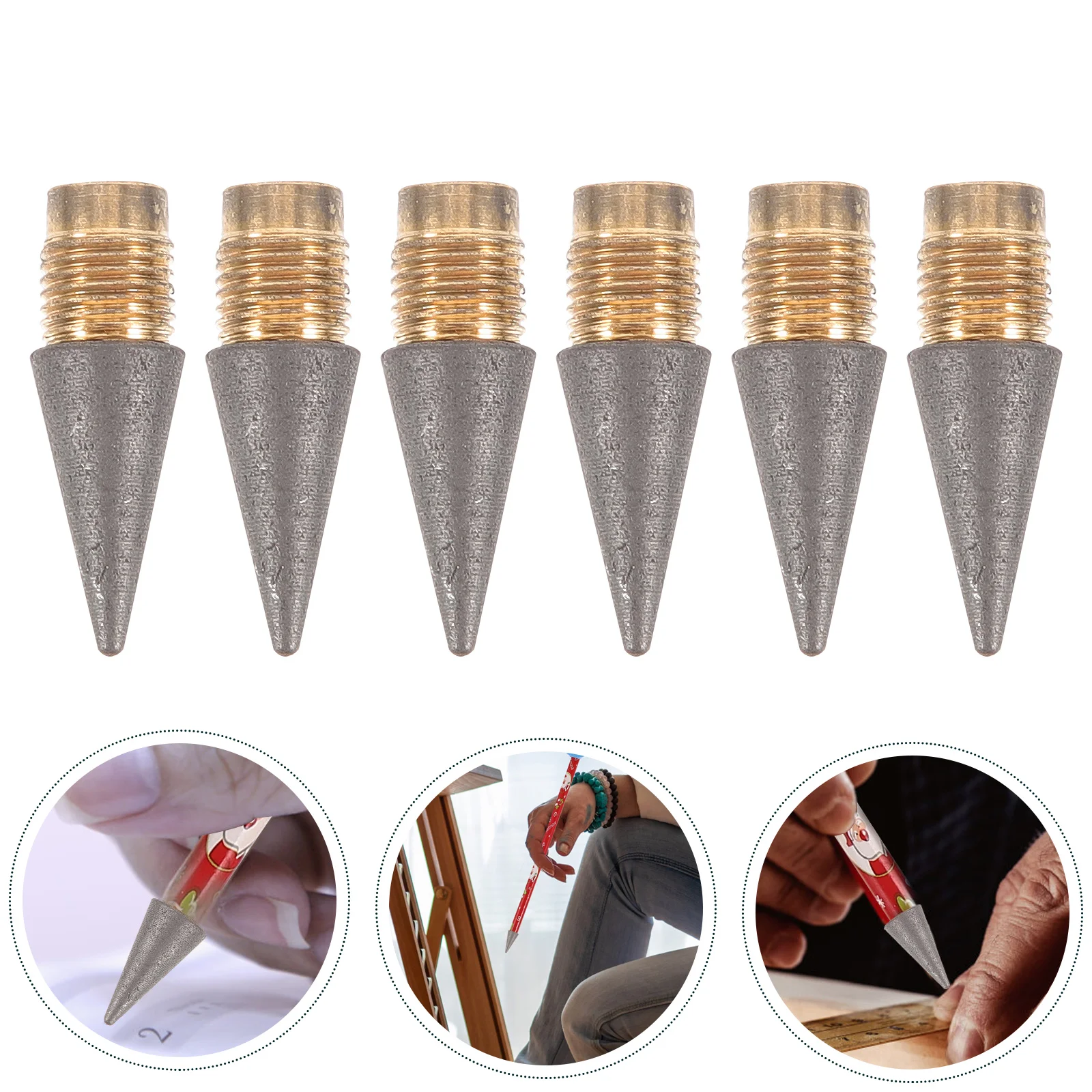 50 Pcs Replaceable Refill Portable Nibs Mechanical Pencils Kids Alloy Smooth Writing Refills Infinite Pupils
50 Pcs Replaceable Refill Portable Nibs Mechanical Pencils Kids Alloy Smooth Writing Refills Infinite Pupils