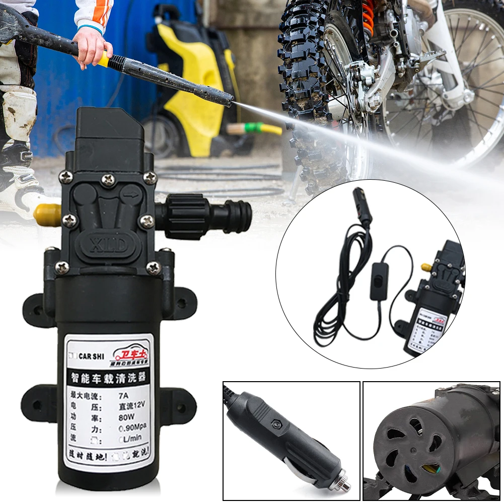 High Pressure Electric Water Pump DC12V 80W Water Pump Cigarette Car Lighter Watering Car Washing Garden Pool Pump 2.8m Cable
High Pressure Electric Water Pump DC12V 80W Water Pump Cigarette Car Lighter Watering Car Washing Garden Pool Pump 2.8m Cable