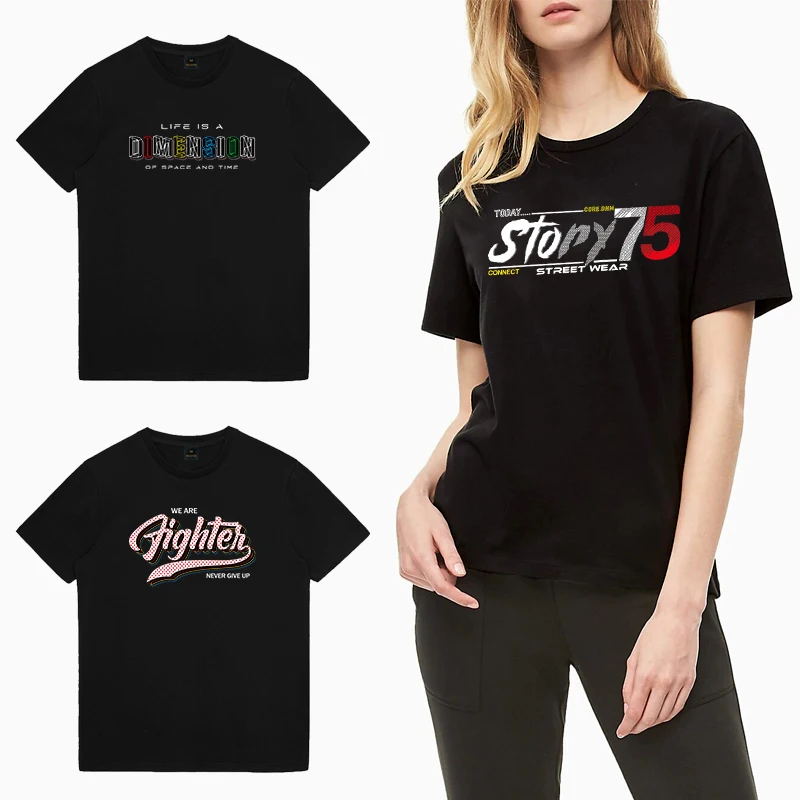 Women T-shirts Creative Projection English Print Tops Summer Harajuku Oversized Gothic Short Sleeve Tshirt Soft Ladies Clothing
Women T-shirts Creative Projection English Print Tops Summer Harajuku Oversized Gothic Short Sleeve Tshirt Soft Ladies Clothing