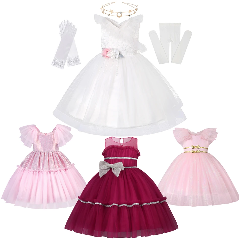 Wedding Bridesmaid Dresses for Girls Elegant Short Sleeve Princess Skirt Christmas Pageant Birthday Party Ceremony Gown Vestidos
Wedding Bridesmaid Dresses for Girls Elegant Short Sleeve Princess Skirt Christmas Pageant Birthday Party Ceremony Gown Vestidos
