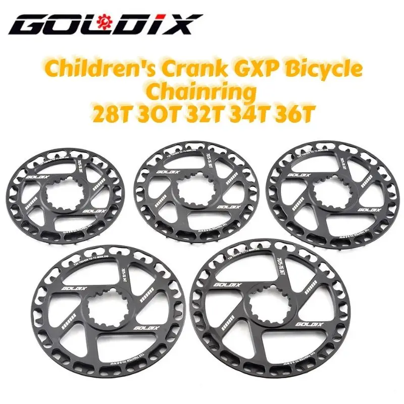 Детская коленка GOLDIX GXP 28T 30T 32T 34T 36T велосипедная Звездочка для SRAM GXP XX1 X9 XO X01 GX Eagle NX MTB
Детская коленка GOLDIX GXP 28T 30T 32T 34T 36T велосипедная Звездочка для SRAM GXP XX1 X9 XO X01 GX Eagle NX MTB