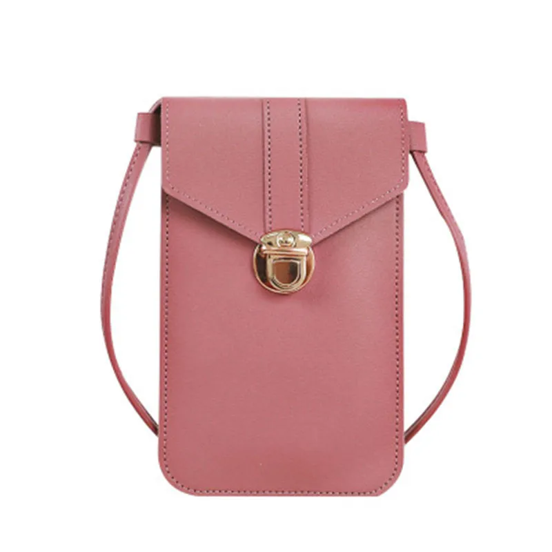 Women's Crossbody Bag Pu Leather Touch Screen Mobile Wallet Female Retro Student Buckle Shoulder Bag Purses and Handbags Torebka
Women's Crossbody Bag Pu Leather Touch Screen Mobile Wallet Female Retro Student Buckle Shoulder Bag Purses and Handbags Torebka