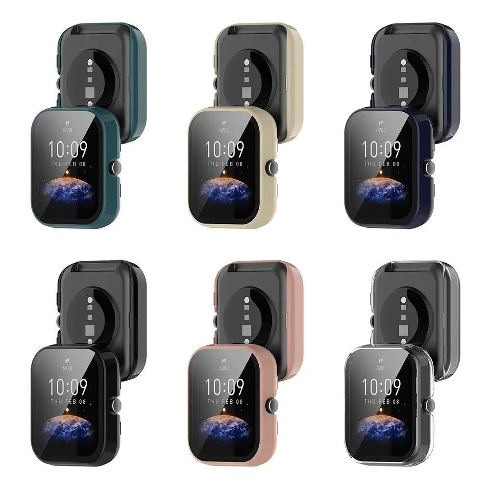 Accessories Hard Full Coverage Protective Tempered Cover PC Shell Case Screen Protector For Amazfit Bip 3/3Pro
Accessories Hard Full Coverage Protective Tempered Cover PC Shell Case Screen Protector For Amazfit Bip 3/3Pro