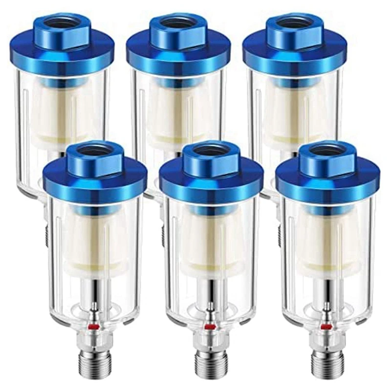 SEWS-6Pcs фильтр для водяного масла 1/4 дюйма NPT входной и выходной воздушный компрессор, фильтр влажности, Аэрограф, водяной сепаратор
SEWS-6Pcs фильтр для водяного масла 1/4 дюйма NPT входной и выходной воздушный компрессор, фильтр влажности, Аэрограф, водяной сепаратор