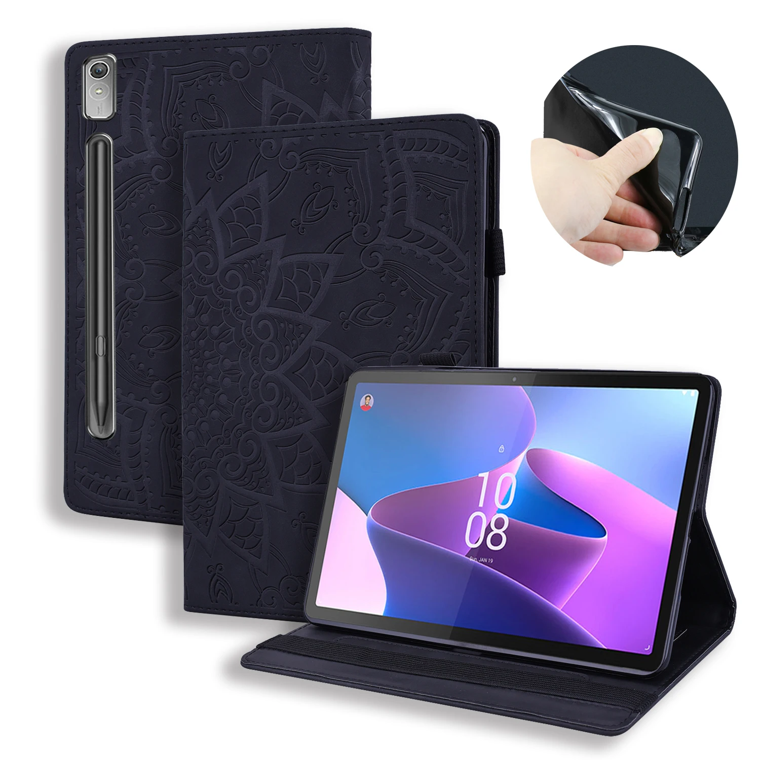 Datura Flower Case For Lenovo Tab Pad Pro 11.2" 2022 Credit Card Holder Cover PU Leather Shell for Xiaoxin P11 Pro 2nd Gen
Datura Flower Case For Lenovo Tab Pad Pro 11.2" 2022 Credit Card Holder Cover PU Leather Shell for Xiaoxin P11 Pro 2nd Gen