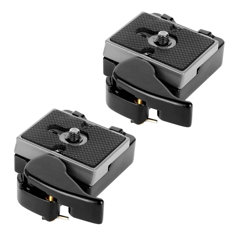 2X Black Camera 323 Quick Release Plate With Special Adapter (200PL-14) For Manfrotto 323 DSLR Cameras(New Version)
2X Black Camera 323 Quick Release Plate With Special Adapter (200PL-14) For Manfrotto 323 DSLR Cameras(New Version)