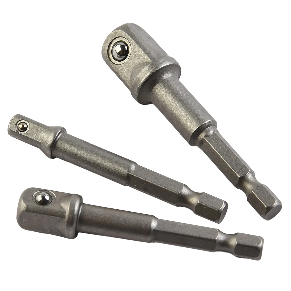 3pcs 1/4" 3/8" 1/2" Socket Adapter Hex Shank Drill Bits Extension Rod Drill Bits Bar Hex Bit Set Socket Bit Adapter Power Tools
3pcs 1/4" 3/8" 1/2" Socket Adapter Hex Shank Drill Bits Extension Rod Drill Bits Bar Hex Bit Set Socket Bit Adapter Power Tools