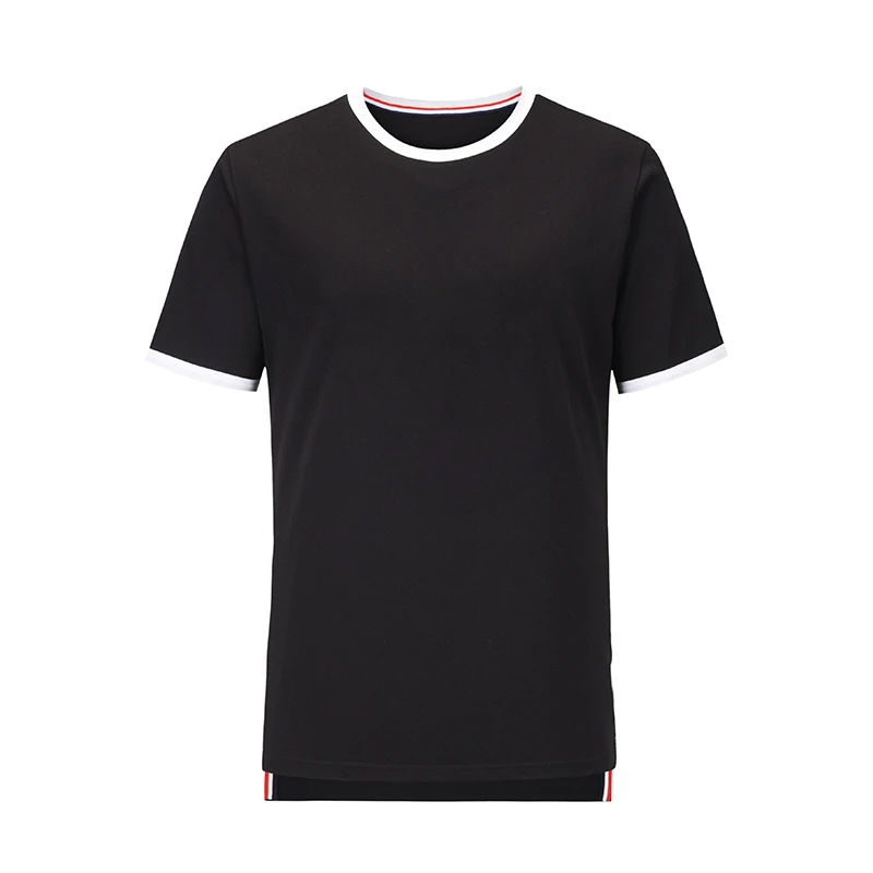 TB THOM Men's T-shirt Summer Luxury Brand Men's Clothing Black Patchwork O-neck Blouses Slim Korean Deisgn Harajuku TB T-shirt
TB THOM Men's T-shirt Summer Luxury Brand Men's Clothing Black Patchwork O-neck Blouses Slim Korean Deisgn Harajuku TB T-shirt