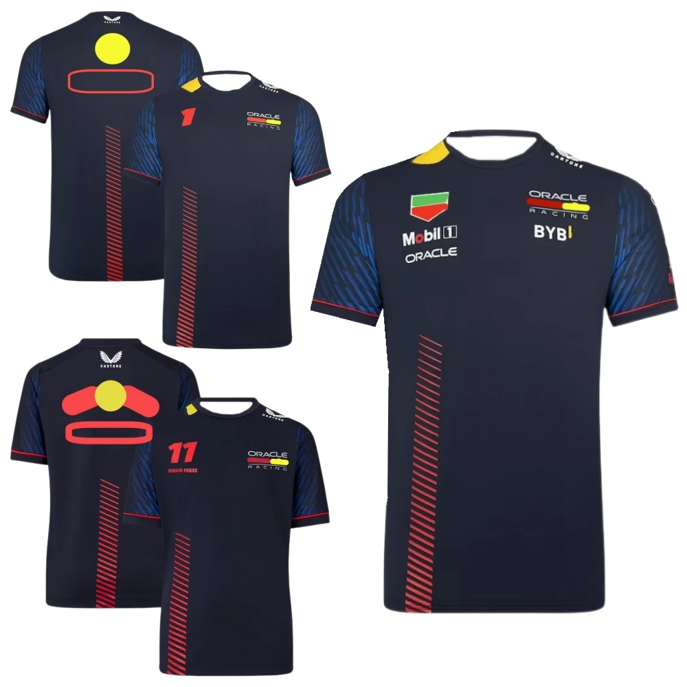 2023 Summer New F1 Team Red Racing Suit, Formula One Bull Short Sleeves, Supersales Round Neck T-shirt, Sportswear, Large Top
2023 Summer New F1 Team Red Racing Suit, Formula One Bull Short Sleeves, Supersales Round Neck T-shirt, Sportswear, Large Top