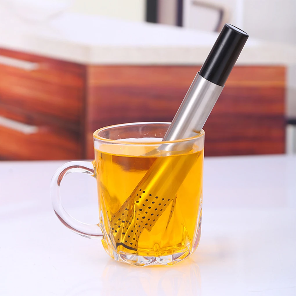 Stainless Steel Pipe Press Type Tea Infuser Indoor Fine Mesh Strainer Portable Reusable Filter Tools Kitchenware Accessories
Stainless Steel Pipe Press Type Tea Infuser Indoor Fine Mesh Strainer Portable Reusable Filter Tools Kitchenware Accessories