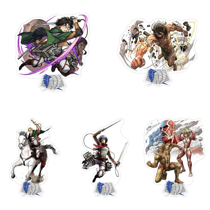 Anime Cartoon Attack on Titan Figure Eren Levi Rivaille Acrylic Stand Statues Model Toy Room Desk Decoration Children Iike Gift
Anime Cartoon Attack on Titan Figure Eren Levi Rivaille Acrylic Stand Statues Model Toy Room Desk Decoration Children Iike Gift