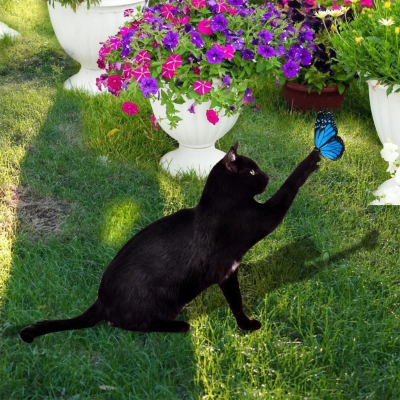 Acrylic Cat Garden Stake Decorative Sign Ground Stakes for Indoor Outdoor Garden Yard Lawn Decoration L9BE
Acrylic Cat Garden Stake Decorative Sign Ground Stakes for Indoor Outdoor Garden Yard Lawn Decoration L9BE
