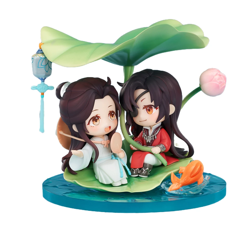 Pre-sale 14CM Heaven Official 'S Blessing Xie Lian & Hua Cheng Lotus Leaf He Tiantian Ver. Ornamen Model Tokoh Kartun Versi Q
Pre-sale 14CM Heaven Official 'S Blessing Xie Lian & Hua Cheng Lotus Leaf He Tiantian Ver. Ornamen Model Tokoh Kartun Versi Q