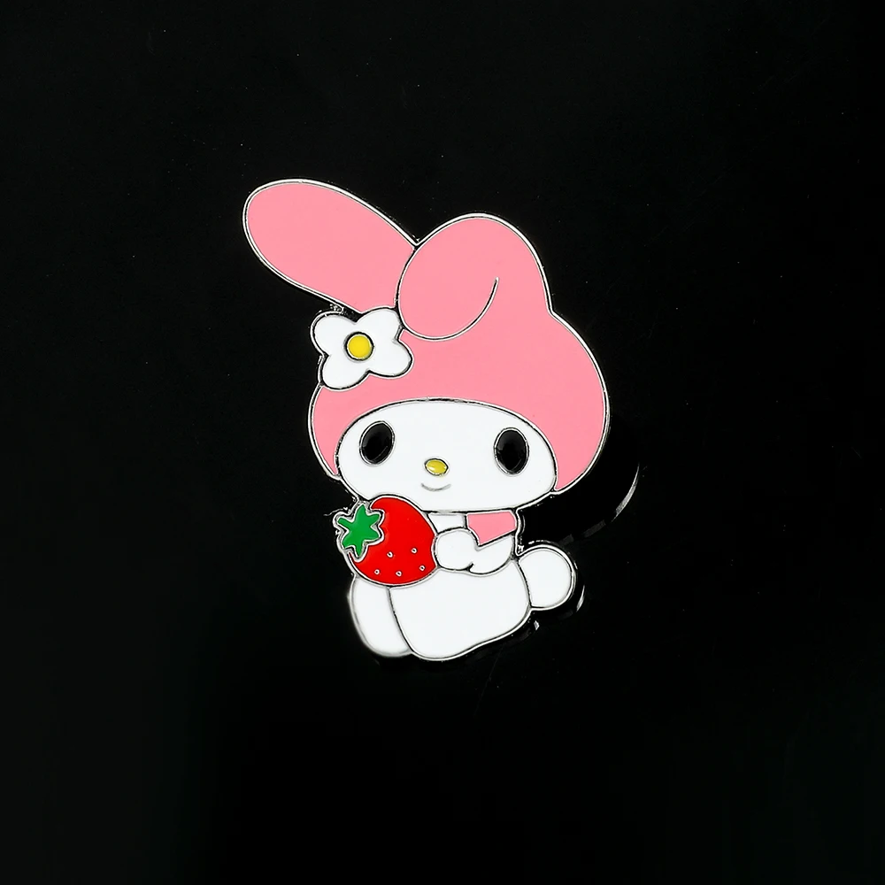 Sanrio Cartoon Figure Brooch My Melody Kawaii Enamel Badge Jewelry for Clothing Backpack Lapel Pin Accessories Gifts for Kids
Sanrio Cartoon Figure Brooch My Melody Kawaii Enamel Badge Jewelry for Clothing Backpack Lapel Pin Accessories Gifts for Kids