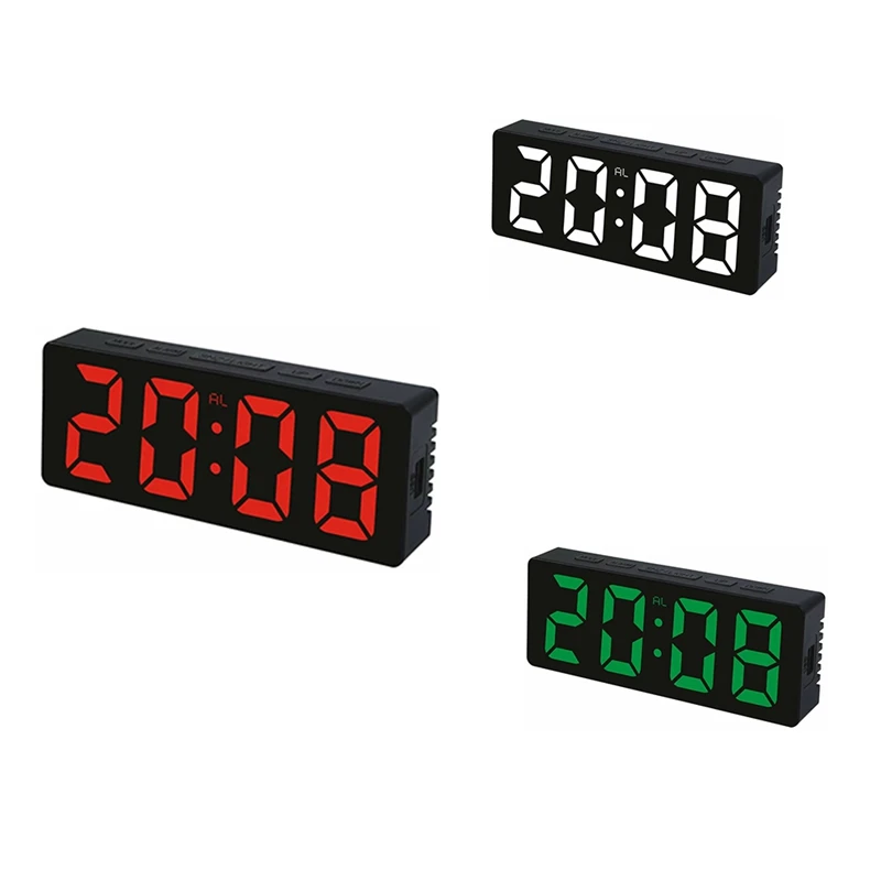 ABHG Digital Alarm Clock Snooze Electronic LED Clock 4 Display Modes 12/24 Hour Table Clock For Living Room
ABHG Digital Alarm Clock Snooze Electronic LED Clock 4 Display Modes 12/24 Hour Table Clock For Living Room