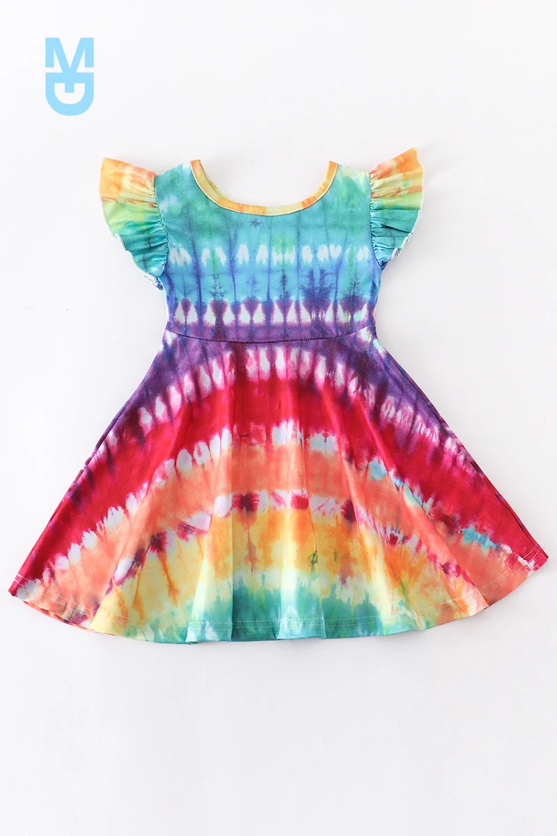 New Baby Girls Summer Children Clothes Milk Silk Tie Dye Dinosaur Cow Strewberry Short Sleeve Twirl Dress Knee Length
New Baby Girls Summer Children Clothes Milk Silk Tie Dye Dinosaur Cow Strewberry Short Sleeve Twirl Dress Knee Length