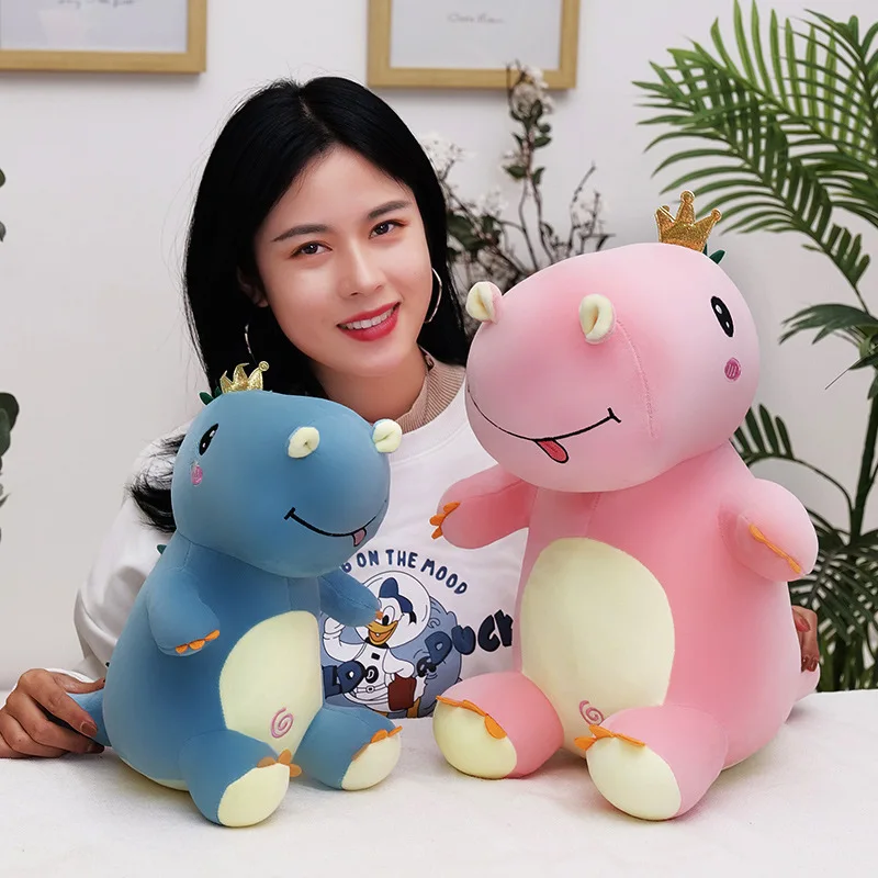 Cartoon sitting version of the crown dinosaur plush toy soft little dinosaur doll girl sleeping with doll scissors machine gift
Cartoon sitting version of the crown dinosaur plush toy soft little dinosaur doll girl sleeping with doll scissors machine gift