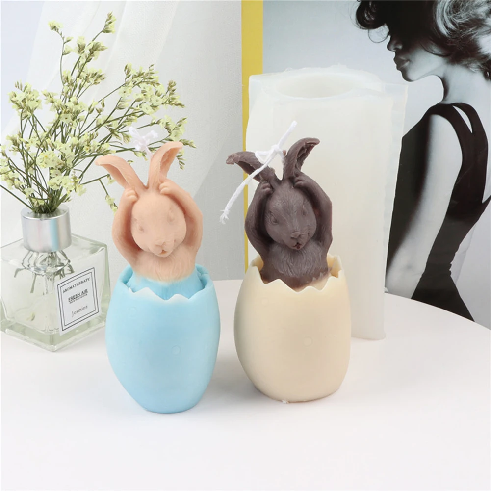 DIY Eggshells Rabbits Candle Silicone Stencils DIY Easter Shell Breaking Rabbits Aromatherapys Gypsum Ornament For Homemade
DIY Eggshells Rabbits Candle Silicone Stencils DIY Easter Shell Breaking Rabbits Aromatherapys Gypsum Ornament For Homemade