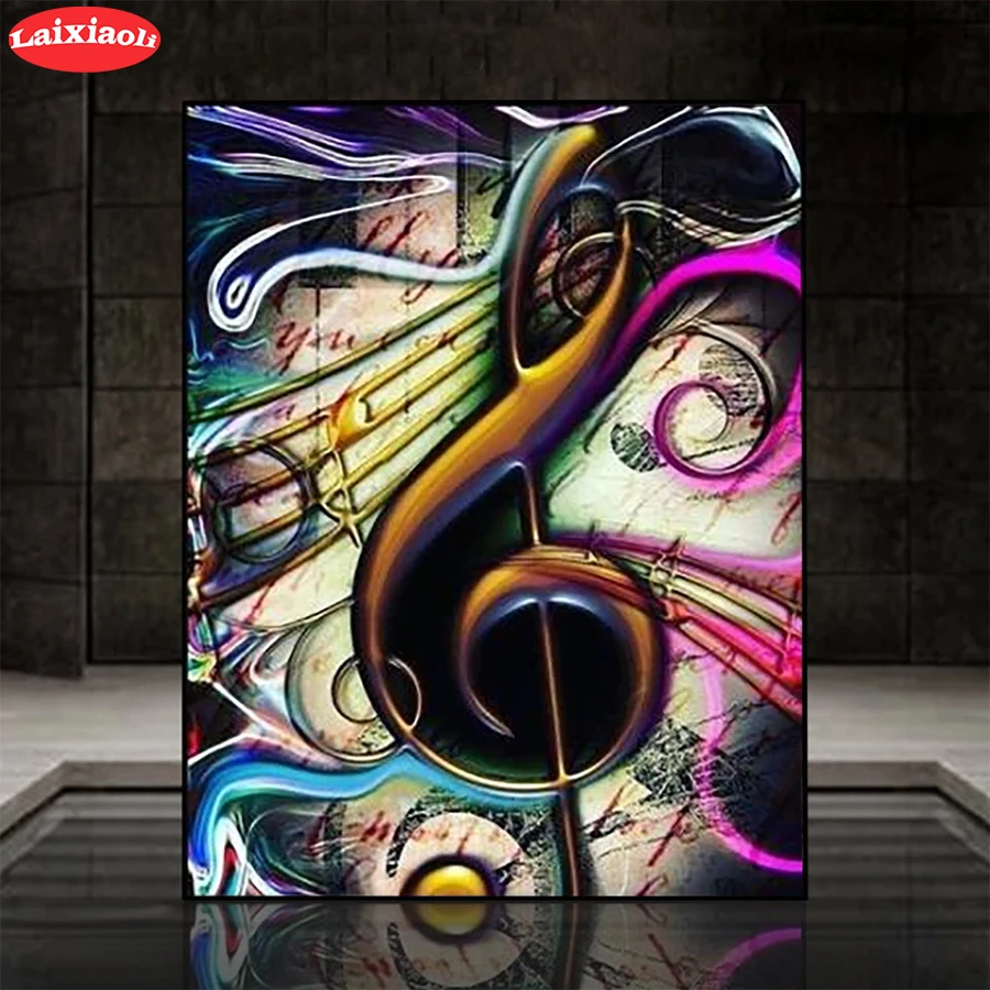 5D DIY Square round Diamond Painting Colorful Abstract Music Notes Cross Stitch Diy Diamond Embroidery Diamond Mosaic art
5D DIY Square round Diamond Painting Colorful Abstract Music Notes Cross Stitch Diy Diamond Embroidery Diamond Mosaic art