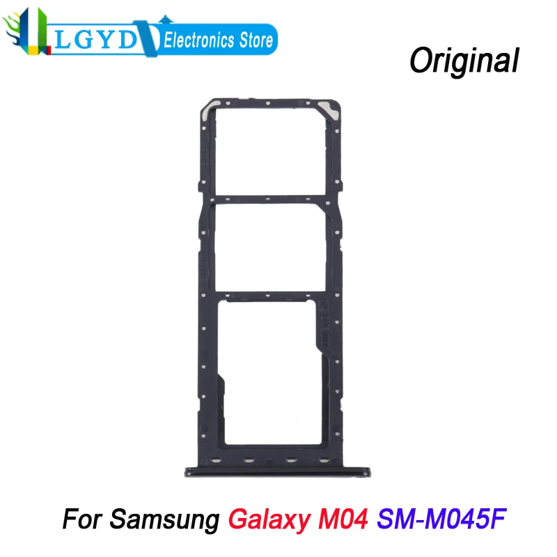 Оригинальный лоток для SIM-карты + лоток для карт Micro SD для Samsung Galaxy M04 SM-M045F
Оригинальный лоток для SIM-карты + лоток для карт Micro SD для Samsung Galaxy M04 SM-M045F