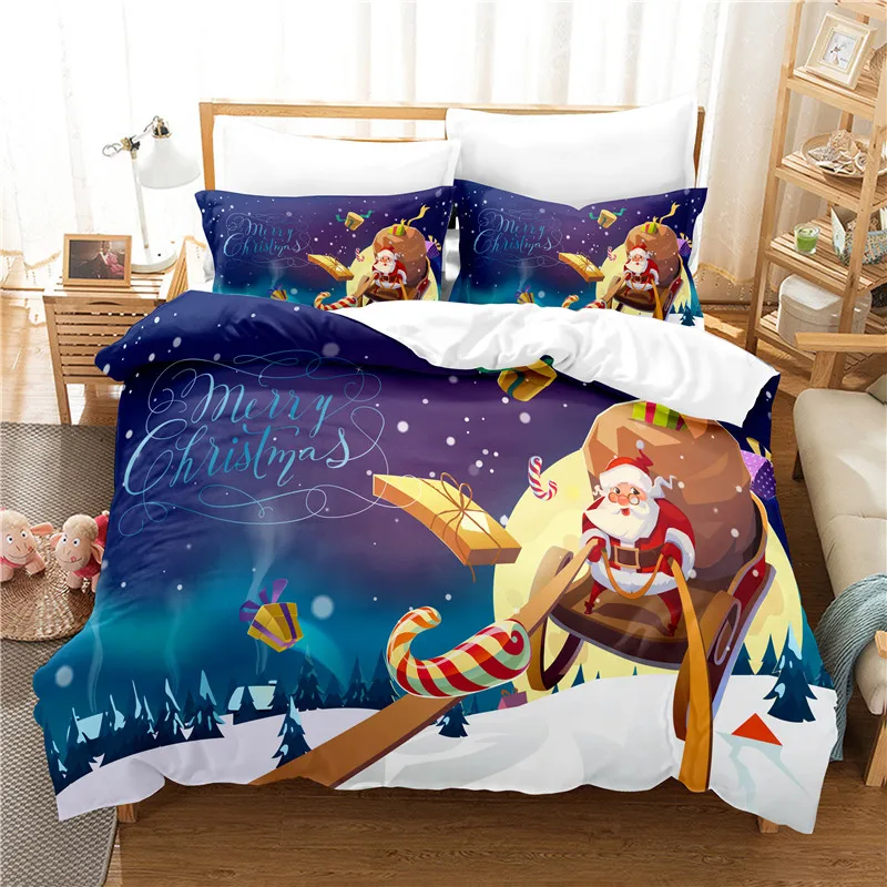 Santa Claus Bedding Set Duvet Cover Set 3d Bedding Digital Printing Bed Linen Queen Size Bedding Set Fashion Design
Santa Claus Bedding Set Duvet Cover Set 3d Bedding Digital Printing Bed Linen Queen Size Bedding Set Fashion Design