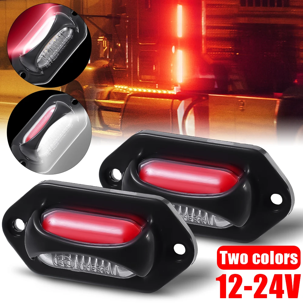 1/2PCS Car LED License Plate Light Trailer Parking Light Side Marker Light SUV Truck Trailer Tag Step Light White Bulb 12-24V
1/2PCS Car LED License Plate Light Trailer Parking Light Side Marker Light SUV Truck Trailer Tag Step Light White Bulb 12-24V