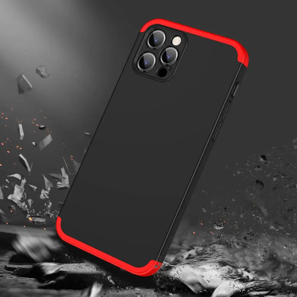 Чехол для iphone 12 mini 12 Pro Max, жесткий чехол с полным покрытием на 360 градусов для iphone 12 Pro, гибридный противоударный чехол со стеклянной пленкой
Чехол для iphone 12 mini 12 Pro Max, жесткий чехол с полным покрытием на 360 градусов для iphone 12 Pro, гибридный противоударный чехол со стеклянной пленкой