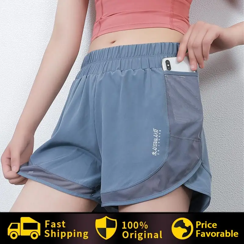 Sports Shorts Women Summer 2021 New Loose Lined Mesh Stitching Pockets Workout Shorts Running Pants Fitness Hot Pants Yoga Pants
Sports Shorts Women Summer 2021 New Loose Lined Mesh Stitching Pockets Workout Shorts Running Pants Fitness Hot Pants Yoga Pants