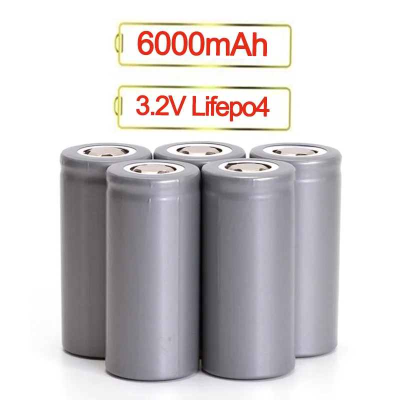High Power rechargeable 3.2v 6ah 32650 32700 lifepo4 life battery cell 6000mah for solar battery pack
High Power rechargeable 3.2v 6ah 32650 32700 lifepo4 life battery cell 6000mah for solar battery pack