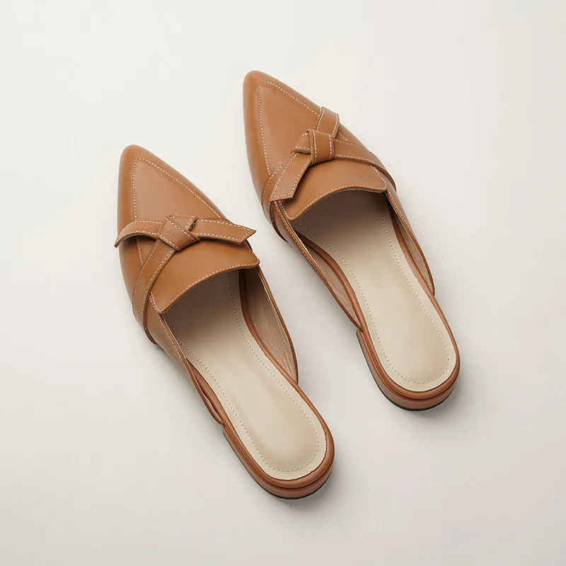 New Mules Shoes for Women Sweet Butterfly-knot Low-heeled Shoes Fashion Pointed Leisure Wild Slides Women's Slippers 2022 Autumn
New Mules Shoes for Women Sweet Butterfly-knot Low-heeled Shoes Fashion Pointed Leisure Wild Slides Women's Slippers 2022 Autumn
