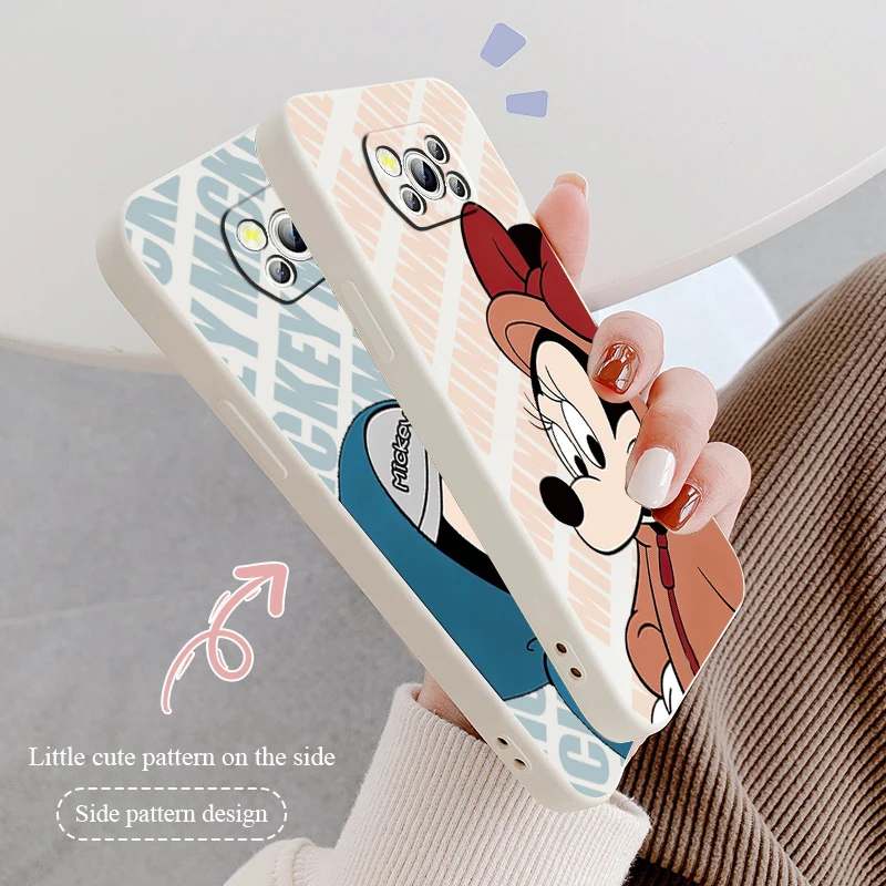 Liquid Rope Funda Fashion Mickey Minnie Mouse Phone Case For Xiaomi Mi Poco X4 X3 C40 C3 M4 M3 F4 F3 GT Pro NFC 5G Soft Cover
Liquid Rope Funda Fashion Mickey Minnie Mouse Phone Case For Xiaomi Mi Poco X4 X3 C40 C3 M4 M3 F4 F3 GT Pro NFC 5G Soft Cover