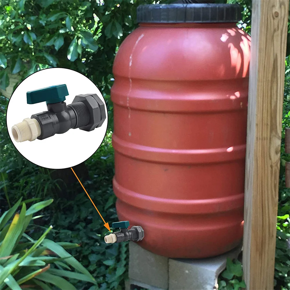 Rain Barrel Diverter Kit Water Barrel Spigot PVC 3/4 Fittings Ball Valve Garden Faucet Connector Faucet Adapter For Water Tanks
Rain Barrel Diverter Kit Water Barrel Spigot PVC 3/4 Fittings Ball Valve Garden Faucet Connector Faucet Adapter For Water Tanks