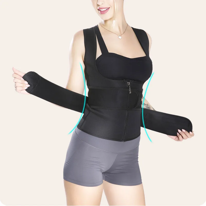 Tummy Wrap Waist Trainer Body Shapers Women Slimming Tank Tops Vest Neoprene Female Corset Reducing Girdles Shapewear Fitness
Tummy Wrap Waist Trainer Body Shapers Women Slimming Tank Tops Vest Neoprene Female Corset Reducing Girdles Shapewear Fitness