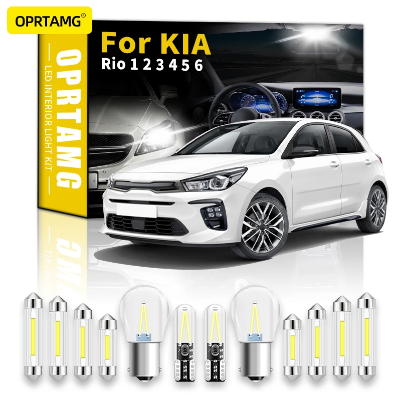 Внутренняя Светодиодная лампа OPRTAMG для KIA Rio 1, 2, 3, 4, 5, 6, 1996, 1998, 2004-2022, автомобильная лампа Canbus, купольная карта, комплект света без ошибок, автом... 
Внутренняя Светодиодная лампа OPRTAMG для KIA Rio 1, 2, 3, 4, 5, 6, 1996, 1998, 2004-2022, автомобильная лампа Canbus, купольная карта, комплект света без ошибок, автом...