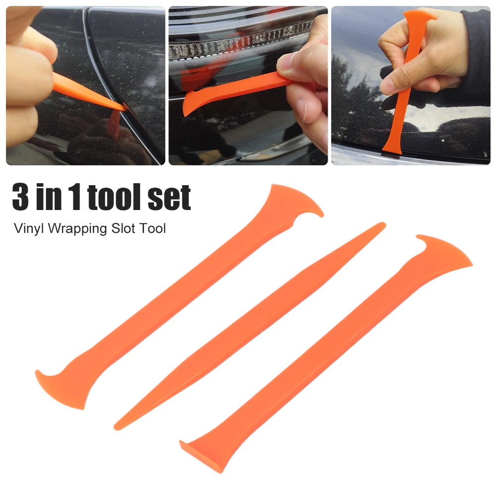 NEW 3 PCS Vinyl Car Wrap Tools Micro Stick Squeegee Window Tint Kit Corner Scraper Curve Groove Plug Tool Gap Film Cutter
NEW 3 PCS Vinyl Car Wrap Tools Micro Stick Squeegee Window Tint Kit Corner Scraper Curve Groove Plug Tool Gap Film Cutter