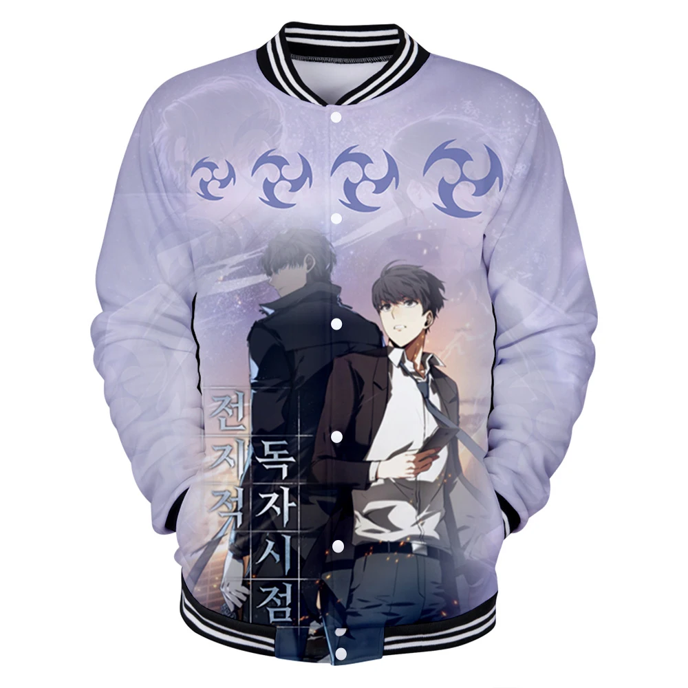 Omniscient Reader 3D Print Baseball Jacket Men Fashion Jacket Outerwear Streetwear Hip Hop Baseball Uniform Casual Sportswear
Omniscient Reader 3D Print Baseball Jacket Men Fashion Jacket Outerwear Streetwear Hip Hop Baseball Uniform Casual Sportswear