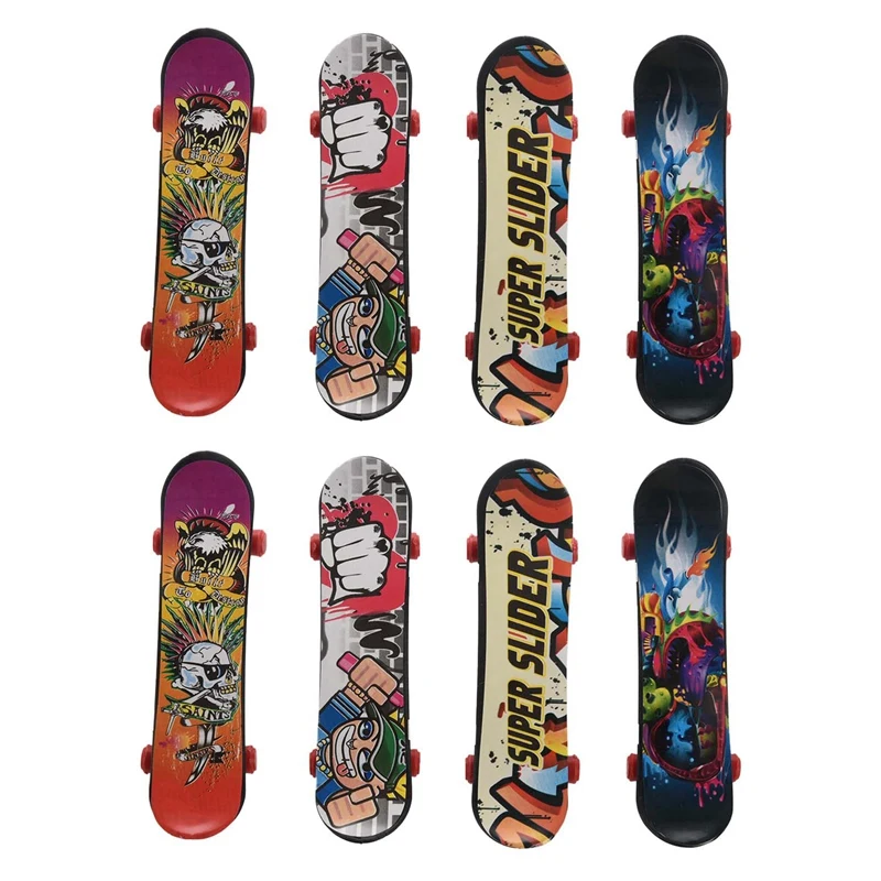 Mini 8 Pack Finger Board For TECH DECK Truck Skateboard Toy Gift Kids Children Gift 95Mm
Mini 8 Pack Finger Board For TECH DECK Truck Skateboard Toy Gift Kids Children Gift 95Mm