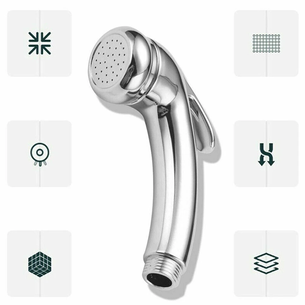 Toilet Bidet Bidet Sprayer Bathroom Accessories ABS Chrome Plated Large Flow Protable Shower Head Water Saving
Toilet Bidet Bidet Sprayer Bathroom Accessories ABS Chrome Plated Large Flow Protable Shower Head Water Saving