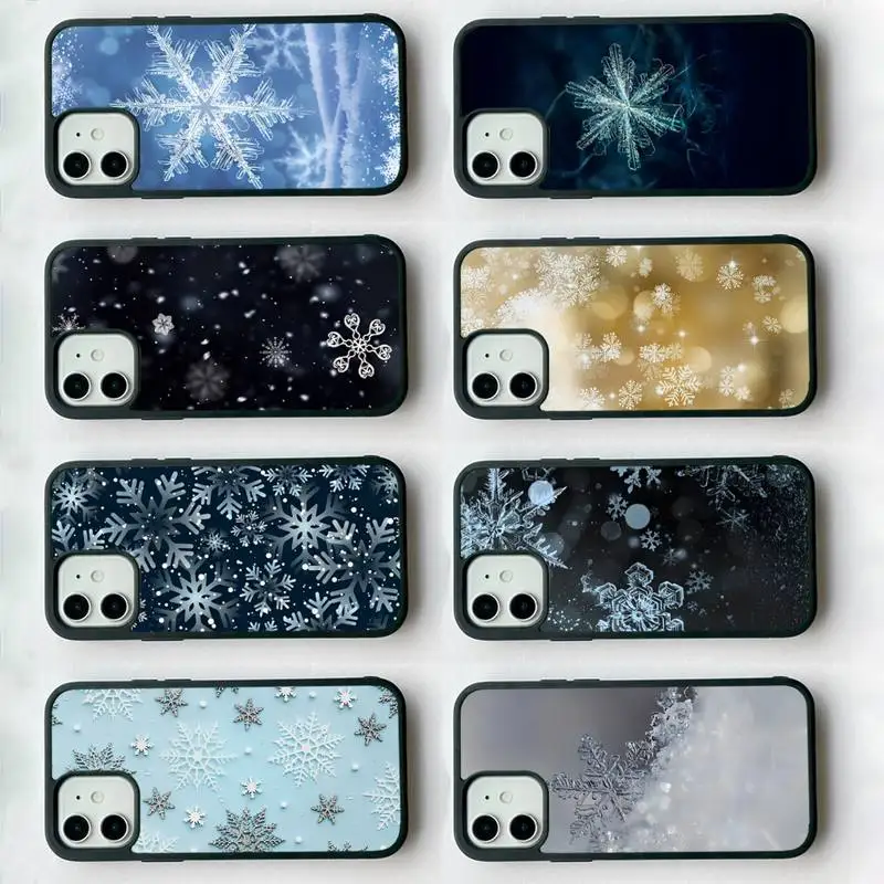 New Hot Christmas Snowflake Phone Case Silicone PC+TPU Case for iPhone 11 12 13 Pro Max 8 7 6 Plus X SE XR Hard Fundas
New Hot Christmas Snowflake Phone Case Silicone PC+TPU Case for iPhone 11 12 13 Pro Max 8 7 6 Plus X SE XR Hard Fundas