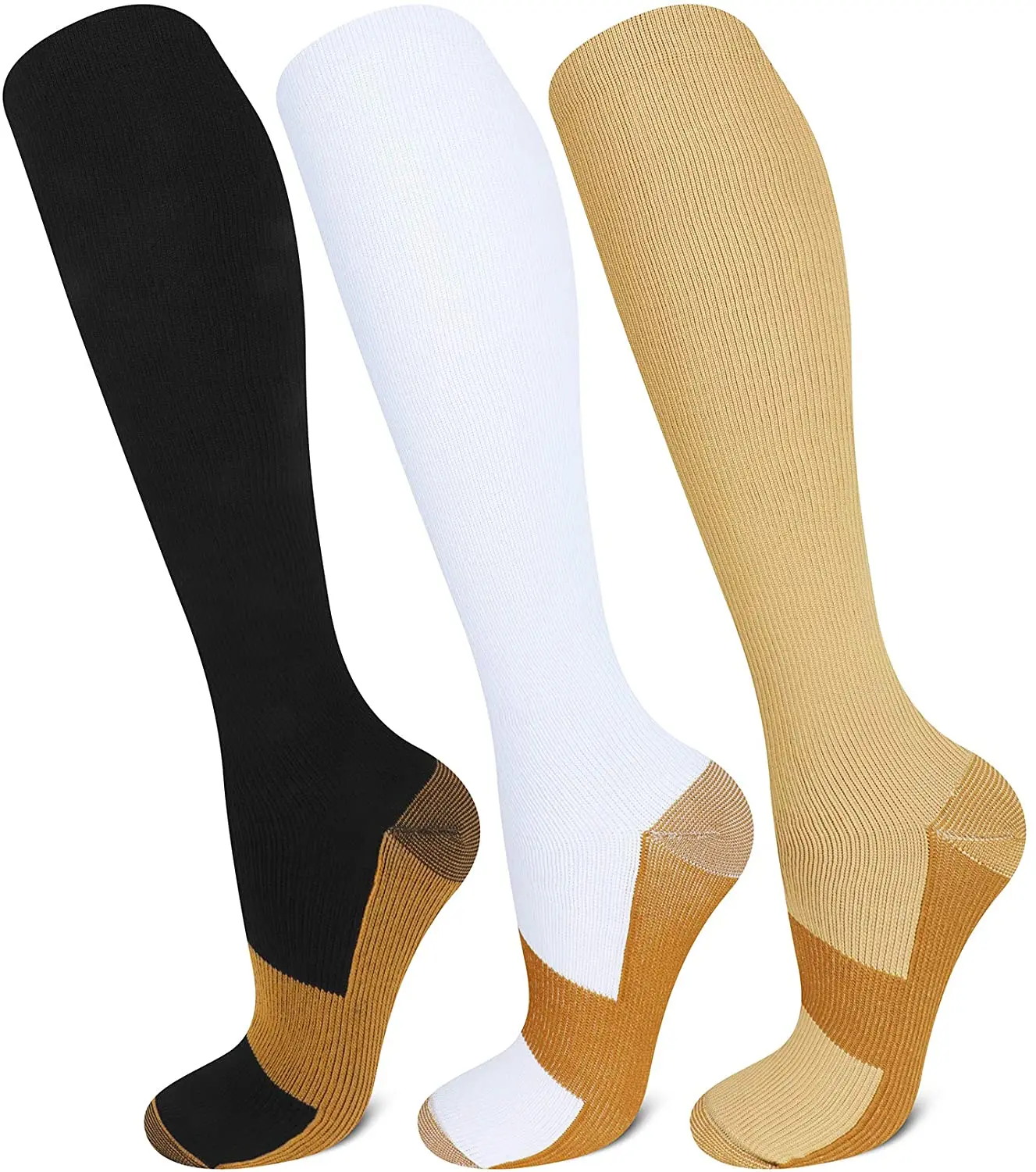 6 Pairs/Set Compression Stockings Knee High Men Women Running Sports Socks for Marathon Cycling Football Varicose Veins Socks
6 Pairs/Set Compression Stockings Knee High Men Women Running Sports Socks for Marathon Cycling Football Varicose Veins Socks
