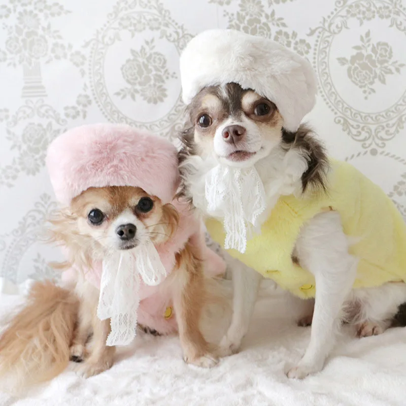 Ins Dog Plush Hat Pet Dog Warm Hat Maltese Cat Hat Beret Pet Supplies Headwear Dog Helmet Party Hat Cap with Dogs Dog Birthday
Ins Dog Plush Hat Pet Dog Warm Hat Maltese Cat Hat Beret Pet Supplies Headwear Dog Helmet Party Hat Cap with Dogs Dog Birthday