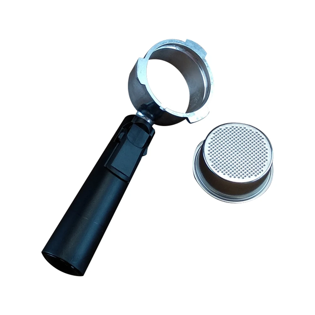 51mm Bottomless Coffee Portafilter, Espresso Portafilter with Filter Basket for Professional Coffee Maker Machine A
51mm Bottomless Coffee Portafilter, Espresso Portafilter with Filter Basket for Professional Coffee Maker Machine A