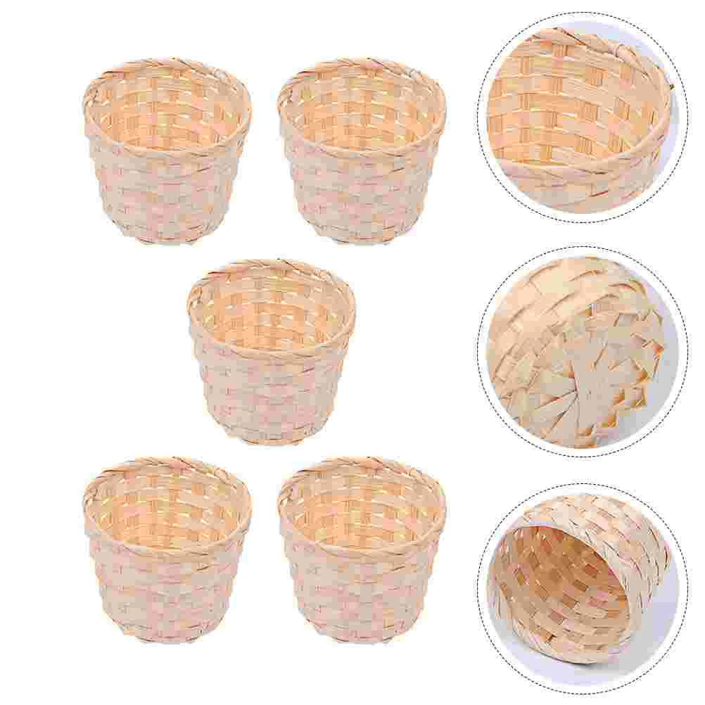 Basket Woven Storage Baskets Wicker Miniflowerrattanpot Picnic Crafts Gift Container Seagrass Fruit Wedding Miniature Handles
Basket Woven Storage Baskets Wicker Miniflowerrattanpot Picnic Crafts Gift Container Seagrass Fruit Wedding Miniature Handles