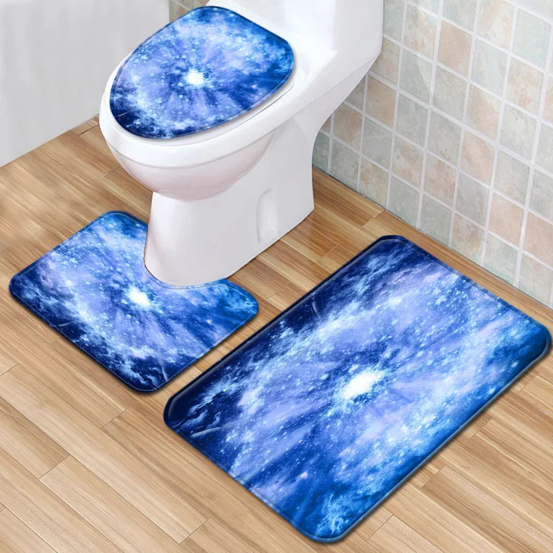 Cool starry sky pattern Carpet in the bathroom Toilet mat For bathroom Carpets bathroom mat set Bathroom rug Bath mat Carpet mat
Cool starry sky pattern Carpet in the bathroom Toilet mat For bathroom Carpets bathroom mat set Bathroom rug Bath mat Carpet mat