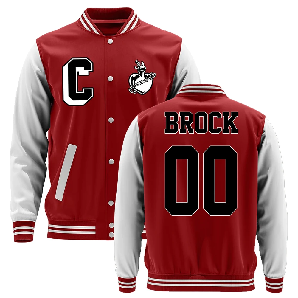 Красная куртка с длинным рукавом Colby Brock бейсбольная Униформа XPLR Sam и Colby Merch парная одежда 2022 Повседневная стильная одежда
Красная куртка с длинным рукавом Colby Brock бейсбольная Униформа XPLR Sam и Colby Merch парная одежда 2022 Повседневная стильная одежда