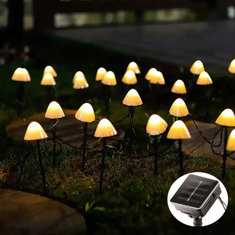 Solar LED Light Outdoor Mushroom Waterproof Landscape Garden Lighting String Lamp for Lawn Garden Patio Street Decoration
Solar LED Light Outdoor Mushroom Waterproof Landscape Garden Lighting String Lamp for Lawn Garden Patio Street Decoration